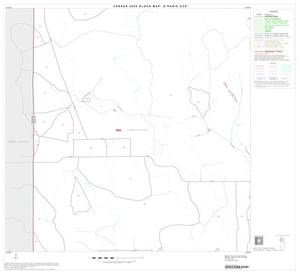 2000 Census County Subdivison Block Map: D'Hanis CCD, Texas, Block 3