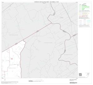 2000 Census County Subdivison Block Map: Caldwell CCD, Texas, Block 2