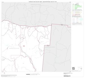 2000 Census County Subdivison Block Map: Rocksprings South CCD, Texas, Block 6
