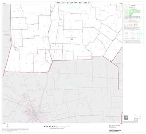 2000 Census County Subdivison Block Map: Moulton CCD, Texas, Block 3