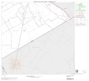 2000 Census County Subdivison Block Map: Dawson CCD, Texas, Block 6