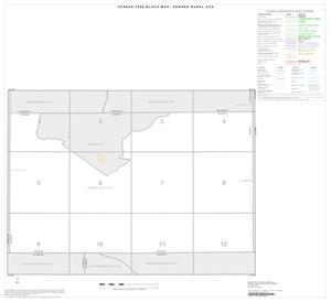 2000 Census County Subdivison Block Map: Sonora Rural CCD, Texas, Index
