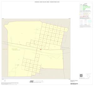 2000 Census County Subdivison Block Map: Marathon CCD, Texas, Inset A01