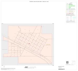 2000 Census County Subdivison Block Map: Hedley CCD, Texas, Inset A01