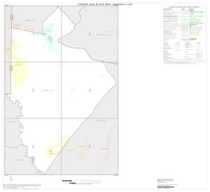 2000 Census County Subdivison Block Map: Crandall CCD, Texas, Index