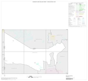 2000 Census County Subdivison Block Map: Harleton CCD, Texas, Index