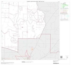 2000 Census County Subdivison Block Map: Melvin CCD, Texas, Block 4