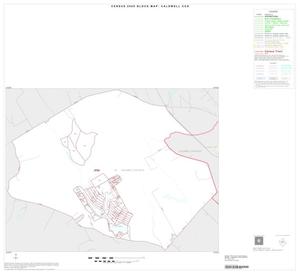 2000 Census County Subdivison Block Map: Caldwell CCD, Texas, Inset A01
