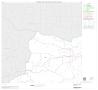Map: 2000 Census County Subdivison Block Map: Estelline CCD, Texas, Block 1