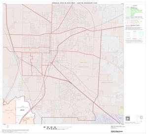 2000 Census County Subdivison Block Map: Justin-Roanoke CCD, Texas, Block 3