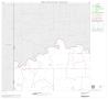 Map: 2000 Census County Subdivison Block Map: Higgins CCD, Texas, Block 1