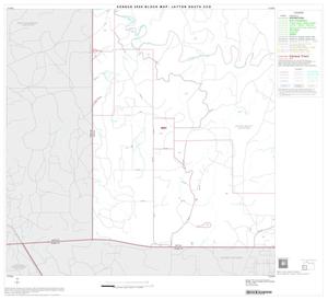 2000 Census County Subdivison Block Map: Jayton South CCD, Texas, Block 4