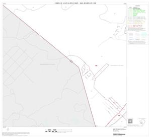 2000 Census County Subdivison Block Map: San Marcos CCD, Texas, Block 9