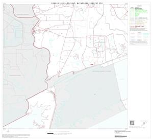 2000 Census County Subdivison Block Map: Matagorda-Sargent CCD, Texas, Block 4