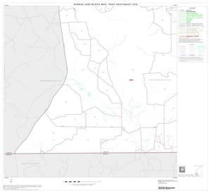 2000 Census County Subdivison Block Map: Post Southeast CCD, Texas, Block 9