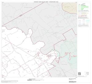 2000 Census County Subdivison Block Map: Crawford CCD, Texas, Block 2