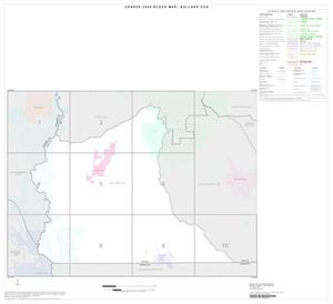 2000 Census County Subdivison Block Map: Bullard CCD, Texas, Index