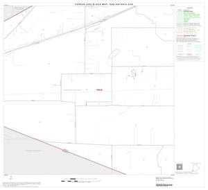 2000 Census County Subdivison Block Map: San Antonio CCD, Texas, Block 101