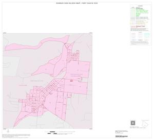 2000 Census County Subdivison Block Map: Fort Davis CCD, Texas, Inset A01