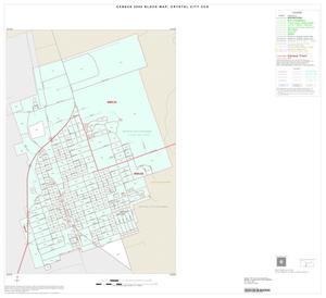 2000 Census County Subdivison Block Map: Crystal City CCD, Texas, Inset A01