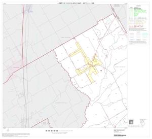 2000 Census County Subdivison Block Map: Axtell CCD, Texas, Block 1