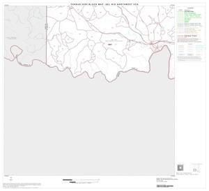 2000 Census County Subdivison Block Map: Del Rio Northwest CCD, Texas, Block 7