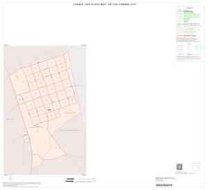 2000 Census County Subdivison Block Map: Pettus-Pawnee CCD, Texas, Inset A01