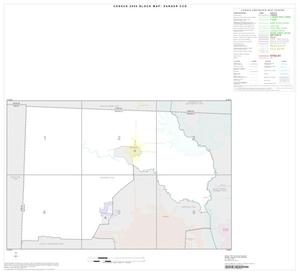 2000 Census County Subdivison Block Map: Sanger CCD, Texas, Index