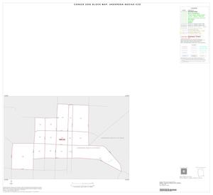 2000 Census County Subdivison Block Map: Anderson-Bedias CCD, Texas, Inset A01