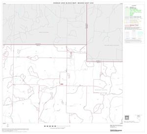 2000 Census County Subdivison Block Map: Mason East CCD, Texas, Block 2