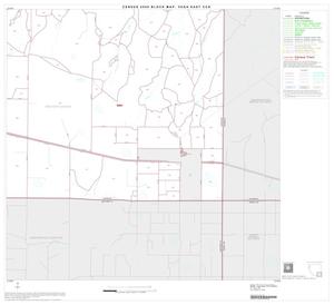 2000 Census County Subdivison Block Map: Vega East CCD, Texas, Block 9
