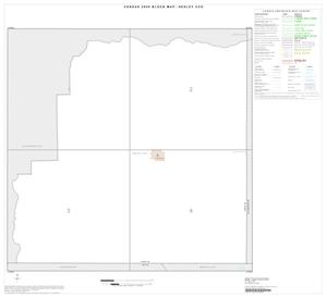 2000 Census County Subdivison Block Map: Hedley CCD, Texas, Index