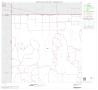 Map: 2000 Census County Subdivison Block Map: Clarendon CCD, Texas, Block 1