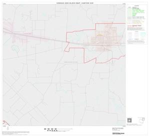 2000 Census County Subdivison Block Map: Canton CCD, Texas, Block 3