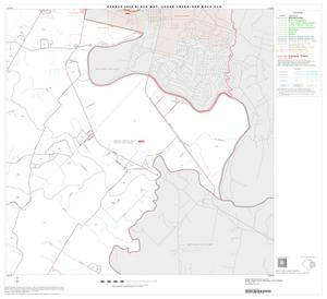 2000 Census County Subdivison Block Map: Cedar Creek-Red Rock CCD, Texas, Block 6