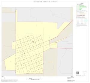 2000 Census County Subdivison Block Map: Holliday CCD, Texas, Inset A01