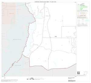 2000 Census County Subdivison Block Map: Tyler CCD, Texas, Block 21