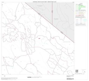 2000 Census County Subdivison Block Map: Marathon CCD, Texas, Block 16