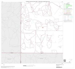 2000 Census County Subdivison Block Map: Eden-Millersview CCD, Texas, Block 6
