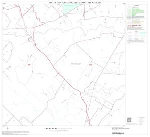 2000 Census County Subdivison Block Map: Cedar Creek-Red Rock CCD, Texas, Block 5