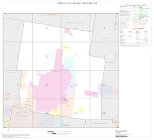 2000 Census County Subdivison Block Map: Edinburg CCD, Texas, Index