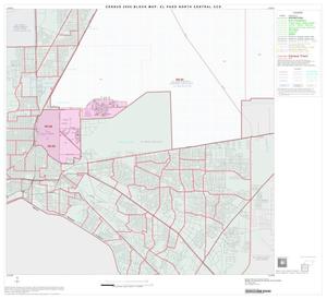 2000 Census County Subdivison Block Map: El Paso North Central CCD, Texas, Block 3