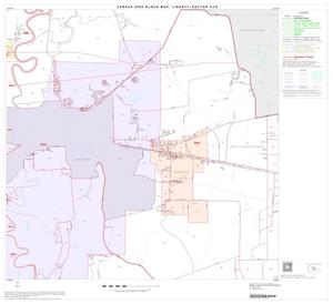 2000 Census County Subdivison Block Map: Liberty-Dayton CCD, Texas, Block 6