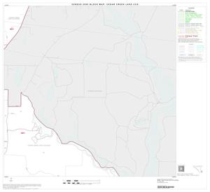2000 Census County Subdivison Block Map: Cedar Creek Lake CCD, Texas, Block 27