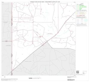 Primary view of object titled '2000 Census County Subdivison Block Map: Northwest Hartley CCD, Texas, Block 4'.