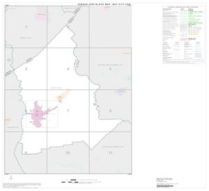 2000 Census County Subdivison Block Map: Bay City CCD, Texas, Index
