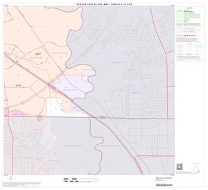 Primary view of object titled '2000 Census County Subdivison Block Map: Lewisville CCD, Texas, Block 16'.
