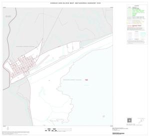 2000 Census County Subdivison Block Map: Matagorda-Sargent CCD, Texas, Inset B01