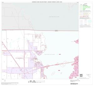 2000 Census County Subdivison Block Map: Cedar Creek Lake CCD, Texas, Block 4