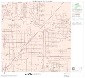 2000 Census County Subdivison Block Map: Houston CCD, Texas, Block 53
